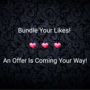 PLEASE BUNDLE ALL YOUR LIKES!! ♥️🌸
I WOULD LOVE TO SEND AN OFFER YOUR WAY!!